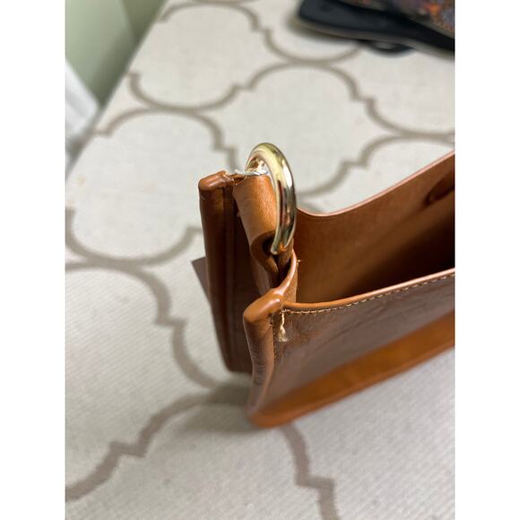 Ahdorned bag Camel Vegan Crossbody (no strap) - Picture 10 of 11